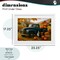 Stupell Industries Autumnal Farmland Collie Dog Framed Print Under Glass, design by Tom Crehan